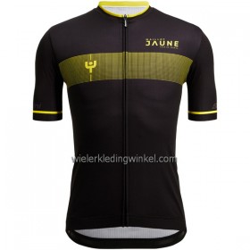 Wielershirt 2022 Ronde van Frankrijk Geel Zwart